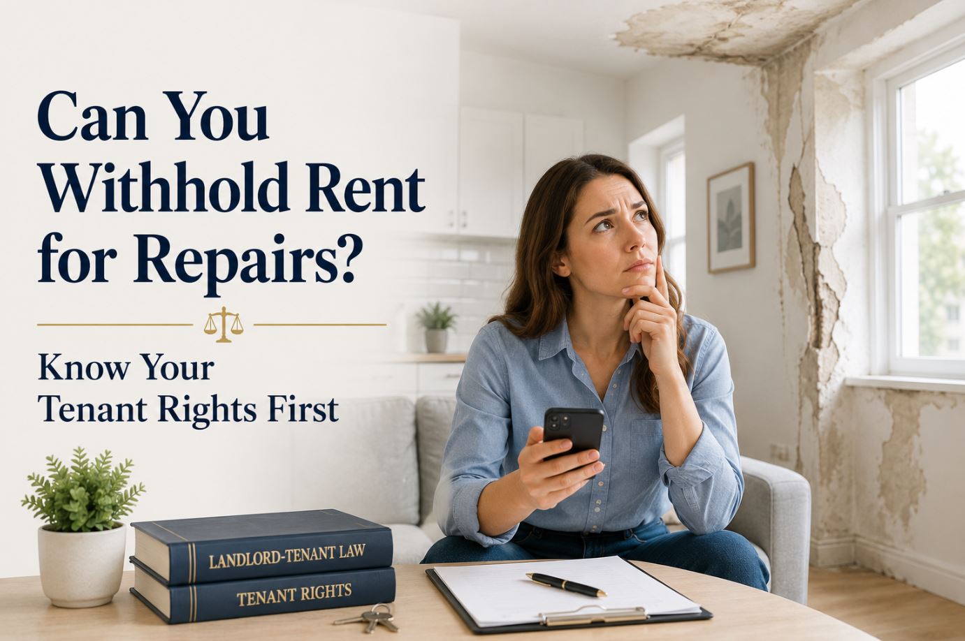 Can You Withhold Rent for Repairs? Know Your Tenant Rights First