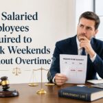 Are Salaried Employees Required to Work Weekends Without Overtime?