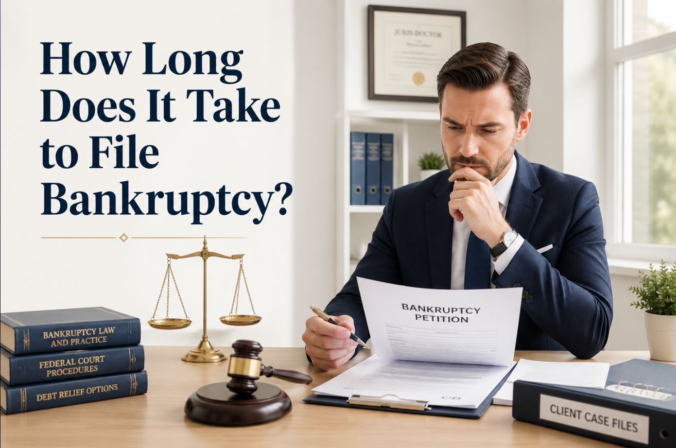 How Long Does It Take to File Bankruptcy?