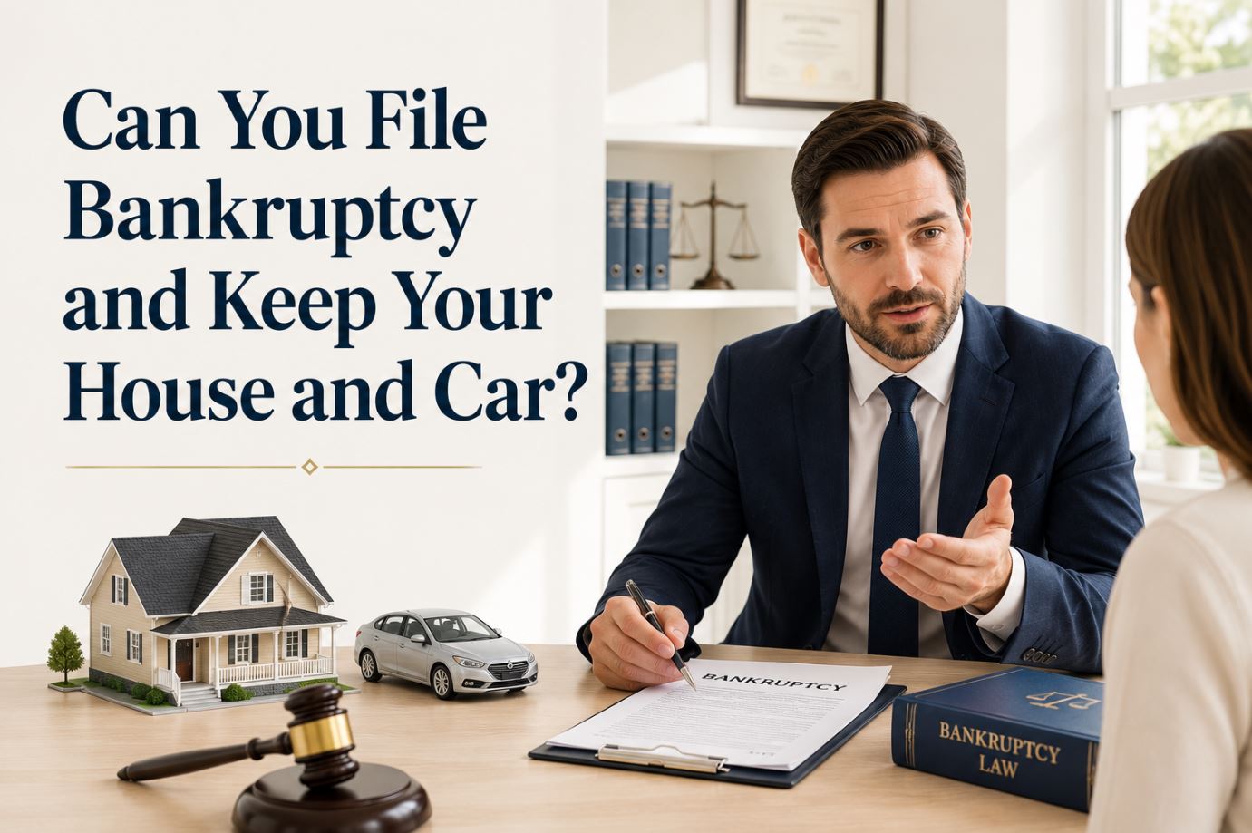 Can You File Bankruptcy and Keep Your House and Car?