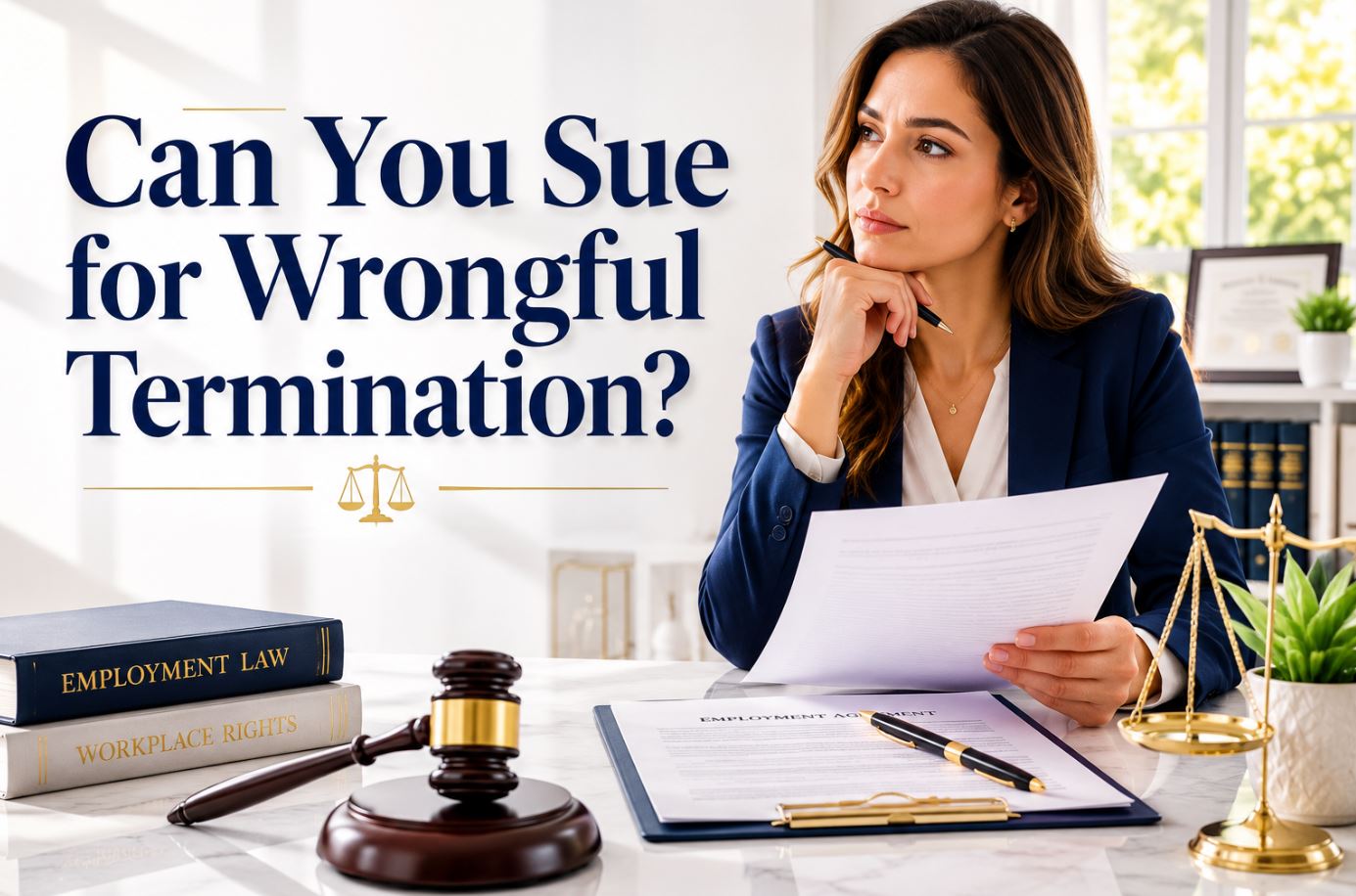 Can You Sue for Wrongful Termination?
