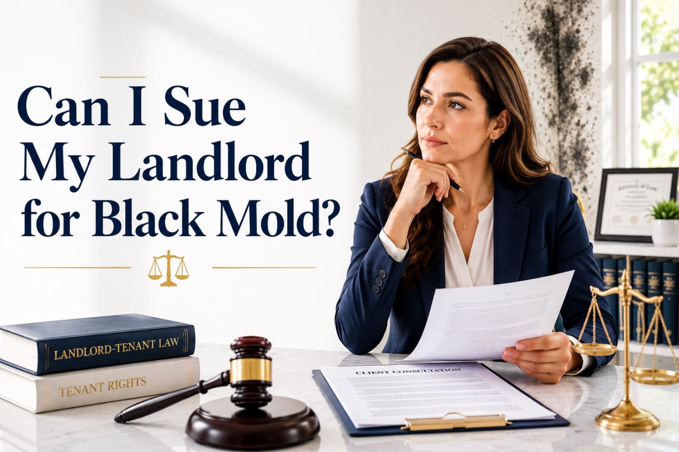 Can I Sue My Landlord for Black Mold?