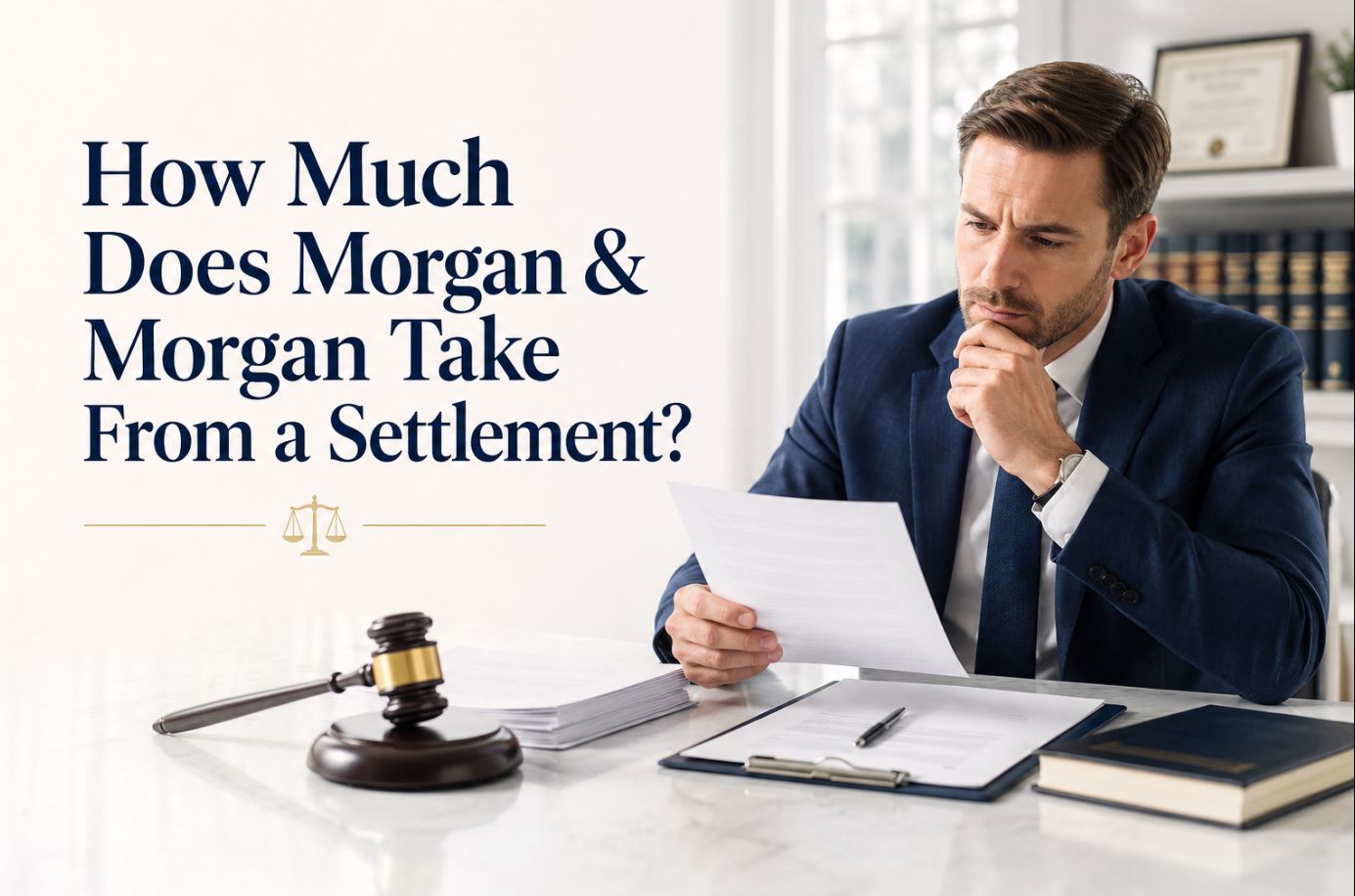 How Much Does Morgan & Morgan Take From a Settlement?