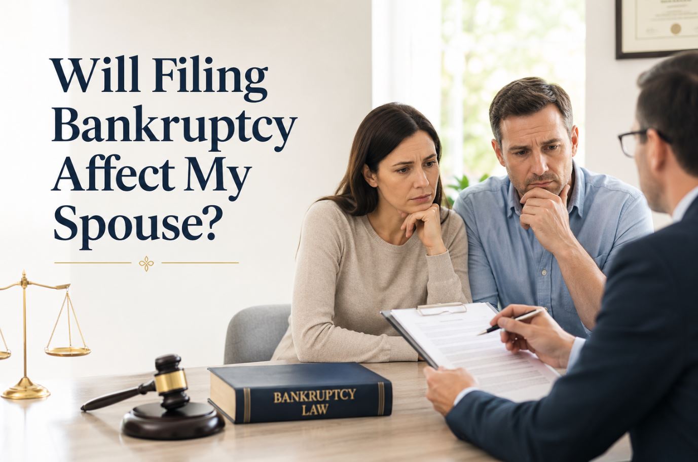 Will Filing Bankruptcy Affect My Spouse?
