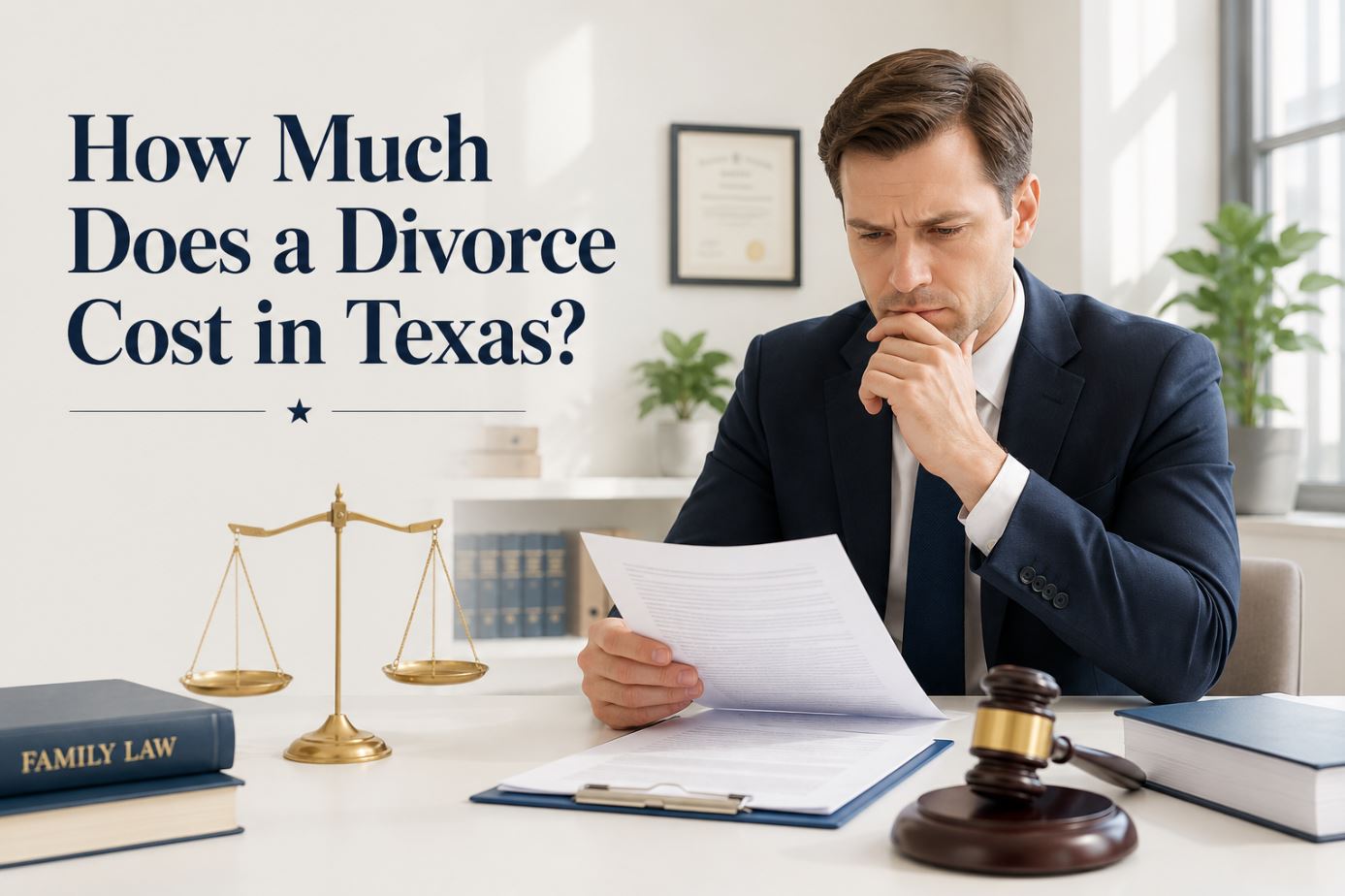 How Much Does a Divorce Cost in Texas?