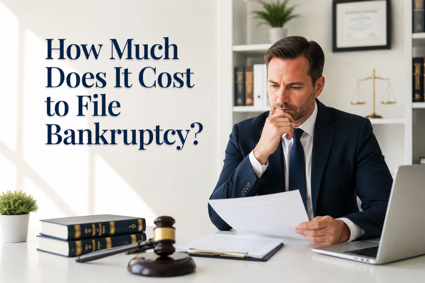 How Much Does It Cost to File Bankruptcy?