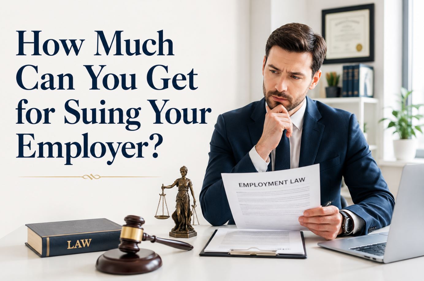How Much Can You Get for Suing Your Employer?