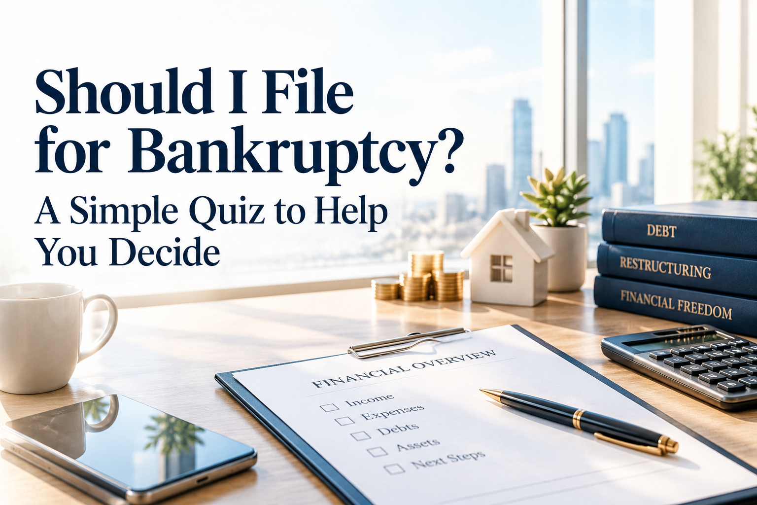 Should I File for Bankruptcy? A Simple Quiz to Help You Decide