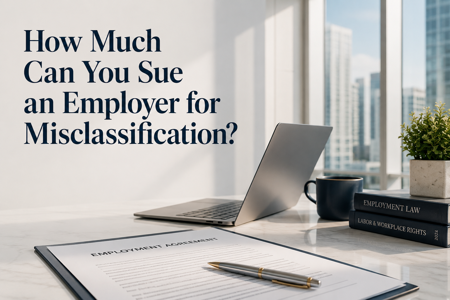 How Much Can You Sue an Employer for Misclassification?