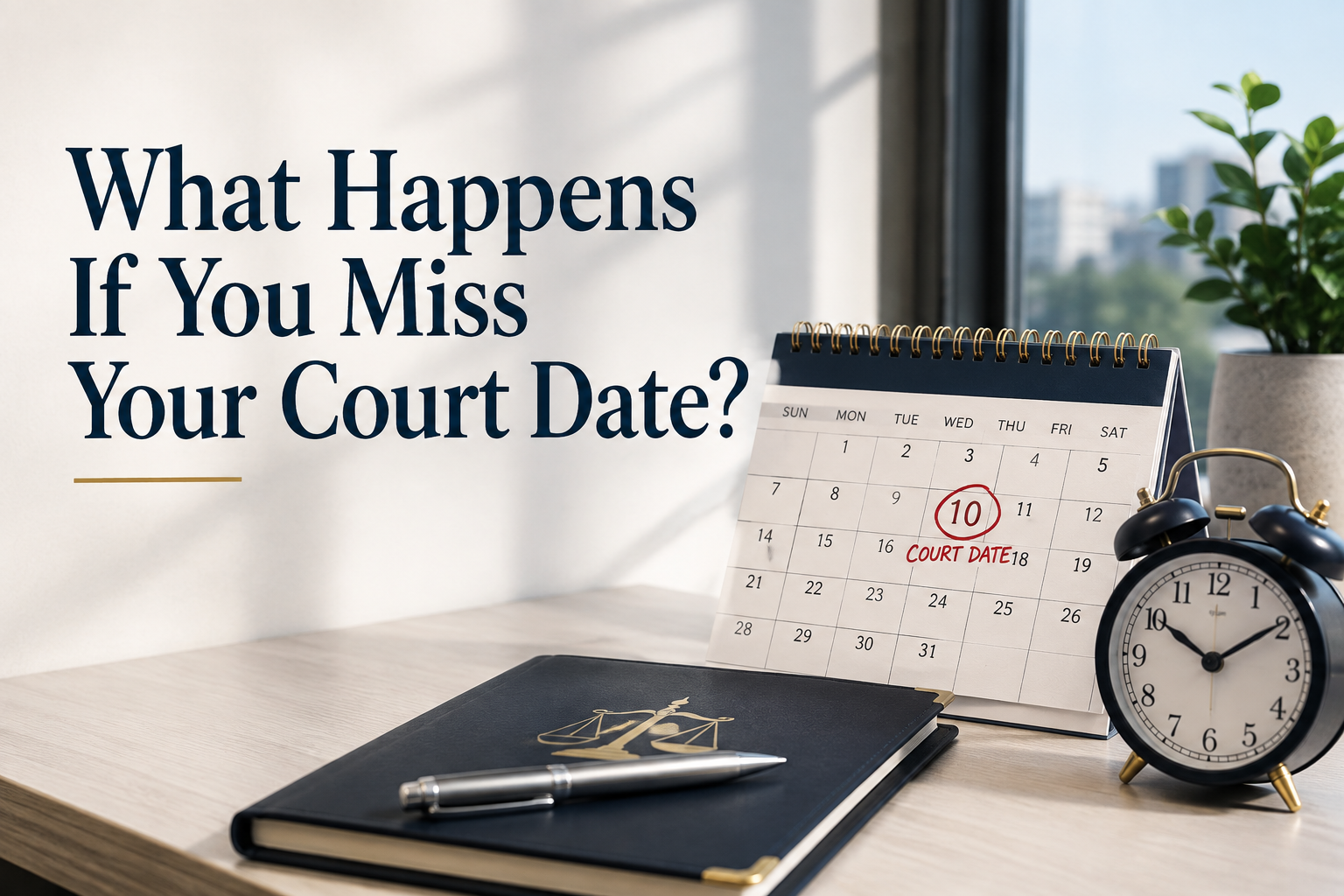 What Happens If You Miss Your Court Date?