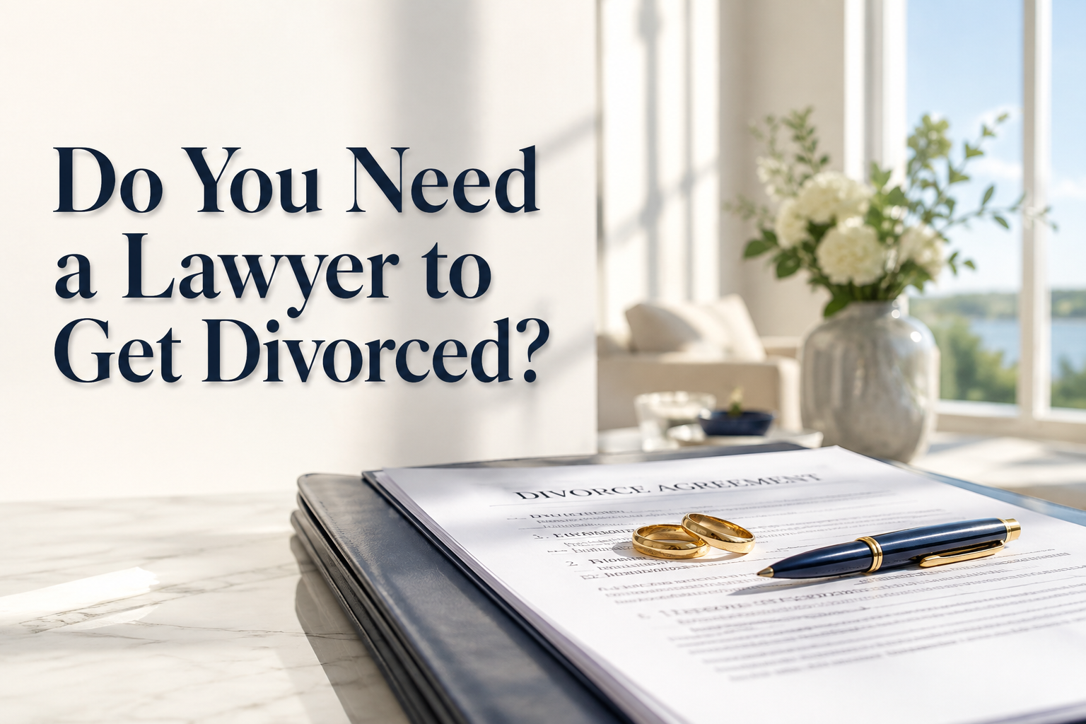 Do You Need a Lawyer to Get Divorced?