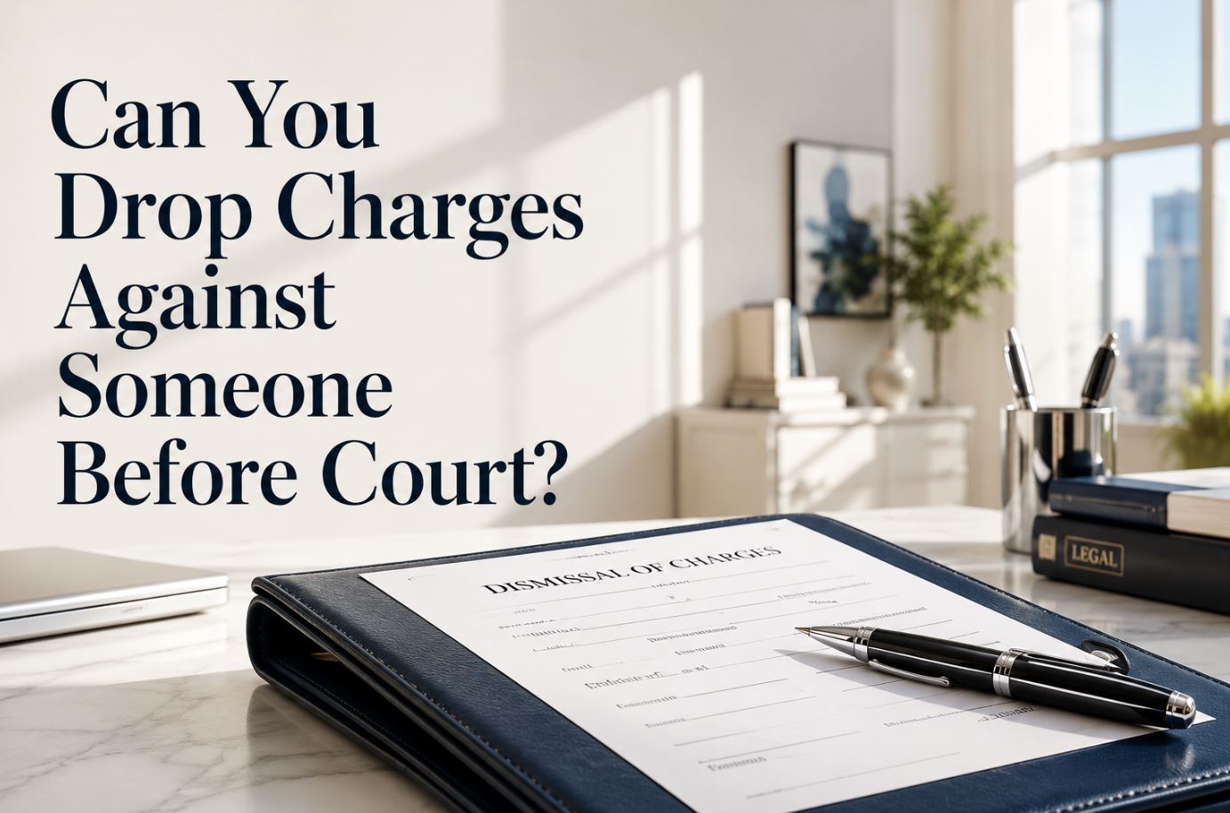 Can You Drop Charges Against Someone Before Court?