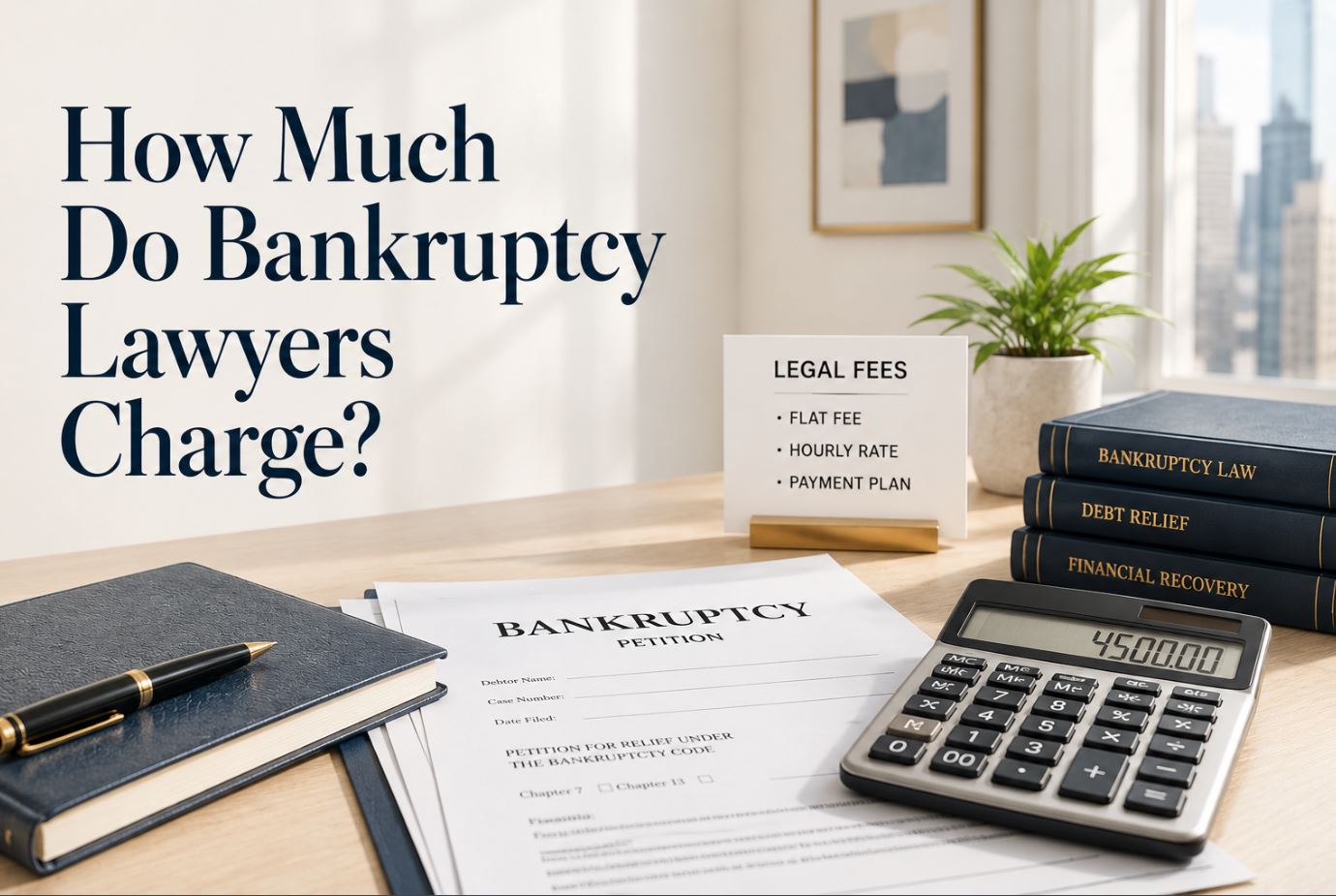 How Much Do Bankruptcy Lawyers Charge?