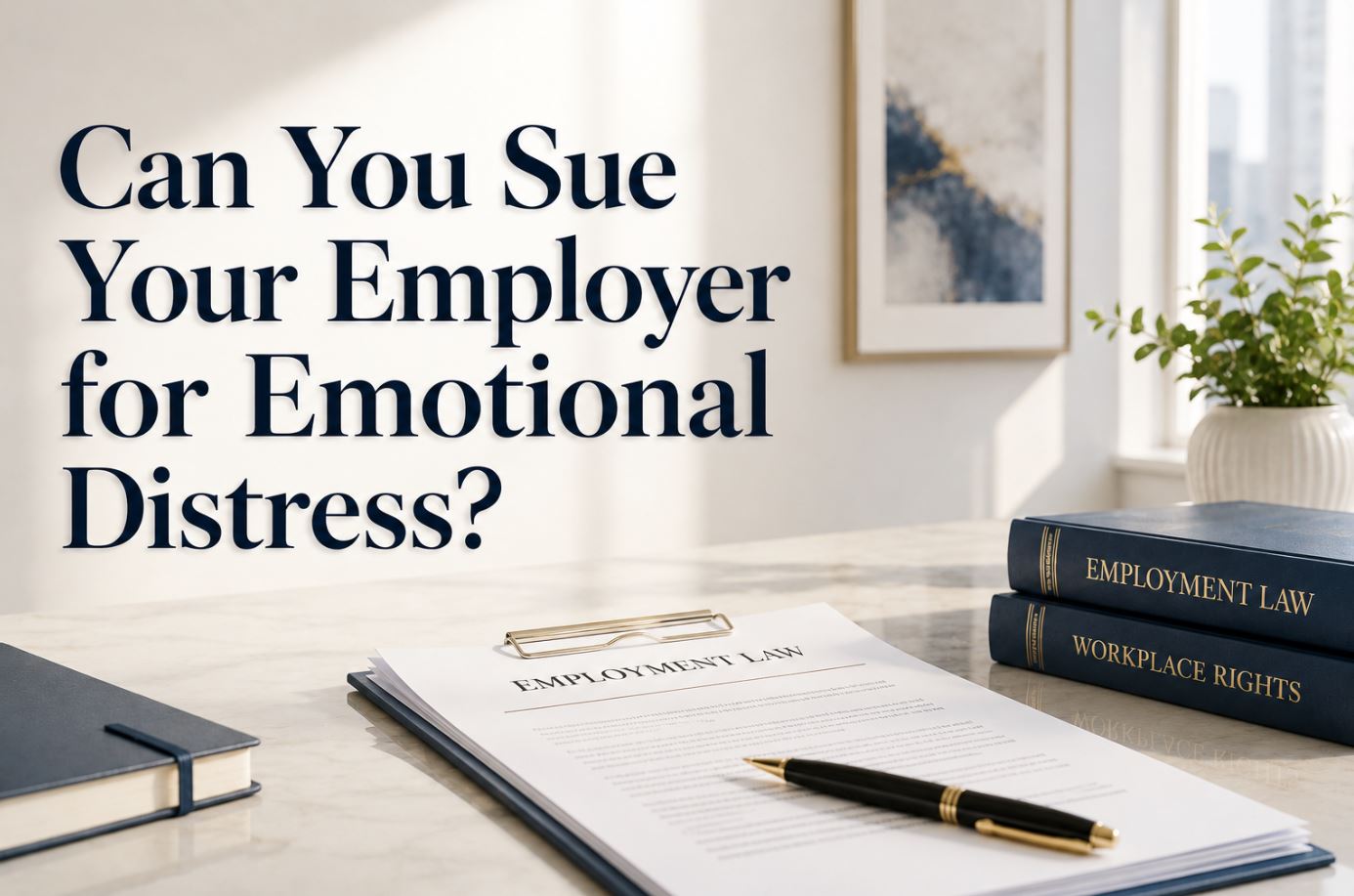 Can You Sue Your Employer for Emotional Distress?