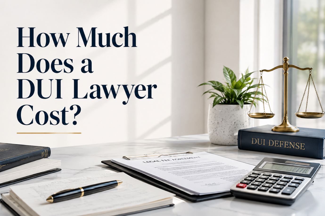 How Much Does a DUI Lawyer Cost?